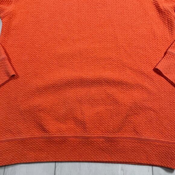Lululemon All Yours Crew Sweatshirt Womens 6 Orange Heathered Brick Bubble Dot - Picture 3 of 12